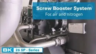 GIB 26 SP Series Screw-Booster High Pressure Compressor System from BAUER KOMPRESSOREN