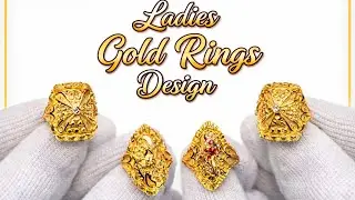 Ladies Finger Ring Designs In Gold || Light Weight Gold Ring Designs With weight & price || 