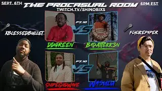 ⚠️#TheProCasualRoom⚠️-  DDGreen vs BadAtTekk3n - SnipeGodWave vs Wasulu [Full Event]