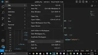 How to update data using PHP Part 4