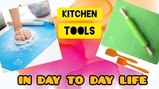 Kitchen gadgets unboxing and review | silicon rolling board | Uses and benefits