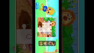 Little Bunny and the Lion in the Garden, Puzzle Kids, Lucas & Friends