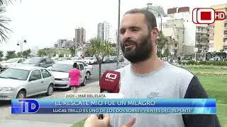 Telediario | Lucas Trillo es uno de los dos sobrevivientes del 