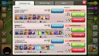 The defenseless base in Clash Of Clan for free loot!