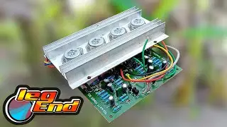 review komponen power amplifier ocl 150 watt stereo gm