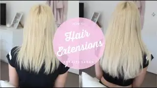 How I clip in my Hair Extensions ♡ ZALA