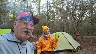 Florida Trail Day 02,  01/04/25, Sand Pond Campground to Rivers Bend Campsite 11.0 Mi (950.6-961.6)