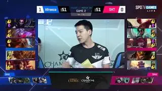 [18.06.2017] SKTvs AFS [LCK Summer 2017] Highlights Game 2 | Blank Leesin vs Spirit Elise
