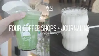 Matcha and Yogurt Hunt at Narra, Shizu, Baked by Trimy, and Espacio Cafe &mdash;Silent Journaling Vlog