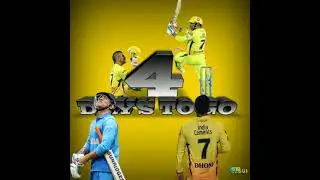 🔥4 Days🏏To Go⚔️Ms Dhoni Birthday Whatsapp Status || Ms Dhoni Mass Whatsapp Status || Tamil🗡️