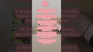 Lav za 2026 part 2. #tarot #horoskop #decembar #2026 #lav #fyp #ljubav #balkan