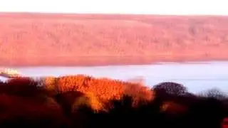 Hudson River Just North of Manhattan - Autumn Morning