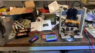 Ducted Fan FMS 70 mm 12 blade 25v 64A Thrust Test