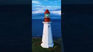 Low Point Lighthouse, Cape Breton- Full video live on YouTube. #drone  #novascotia #lighthouse