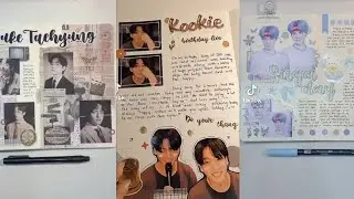 🌺[tiktok army] những video tổng hợp về bullet journal bts siêu xinh xẻo