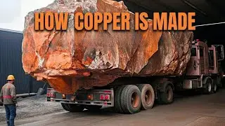 How Copper is Made: From Huge Mine to Thin Wire