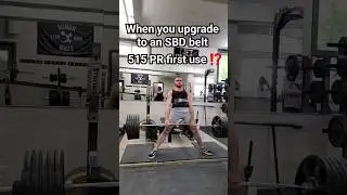 SBD Belt Unreal #gym #powerlifting #sbd #shorts #fyp #powerlifting #powerliftingmotivation #deadlift