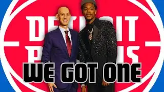 The Detroit Pistons draft RON HOLLAND In The 2024 NBA Draft