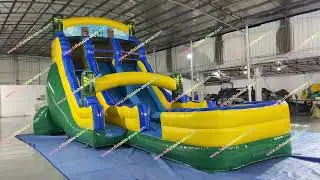 10x4.1x5.5m Bouncy Castle Water Slide Intex Inflatable Jumping Little Bouncer Giant Rave Sport Combo