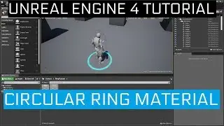 Unreal Engine Tutorial | Circular Ring Material (without textures)