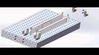 3D Modular Welding Table Solution