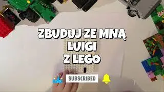 Krok po kroku jak zbudować Luigi z LEGO - How to Build LEGO Luigi | Easy Step-by-Step Guide #lego