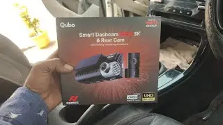 QUBO SMART DASHCAM PRO 3K & REAR CAM ✅ HYUNDAI CRETA FESLIFT 🤪 HARDWARE DESH CAM INSTALL 