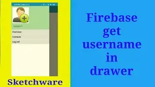 Firebase get username of the current user