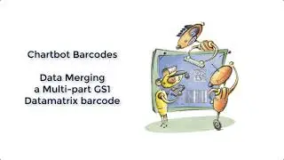 InDesign Data Merge Chartbot Barcodes GS1 Datamatrix