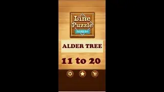 Line Puzzle: String Art Alder Tree Level 11 to 20 Walkthrough | LinePuzzle: String Alder Tree Levels