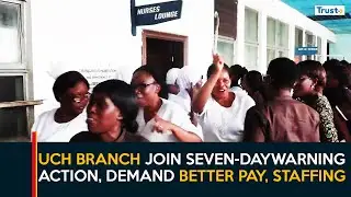 Nurses Strike: UCH Branch Join Seven-Day Warning Action, Demand Better Pay, Staffing