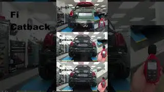 MINI F56 JCW LCI2 Stock vs Fi EXHAUST Valves ON / OFF Sound Comparison X Carbonwurks