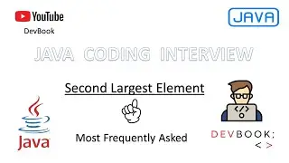 Java Interview Question : Find Second Largest Number