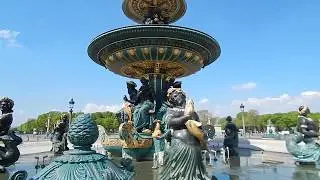 Concorde Square in Paris (HD)/Plaza de la Concordia en Par&iacute;s (HD)