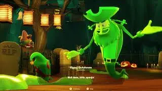 Halloween Rock Bottom - CLEANUP | SpongeBob SquarePants: The Cosmic Shake | PS5 Playthrough