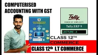 SOP 3|COMPUTERISED ACCOUNTING WITH GST|CREATING COMPANY & LEDGERS WITH VOUCHER ENTRIES