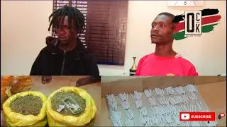 Cops Arrest 2 Men Rolling weed worth 1.1 Million/ Meru