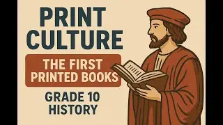 Print culture Sub Topic 1 The First Printed Books | Origins of Printing in China & Asia | First Book