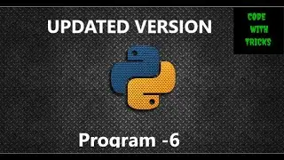 Python Programming no- 6|| for absolute beginners || python practice||even number print