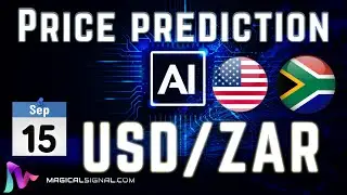 U.S. Dollar with  South African Rand (USD/ZAR) price prediction with  | Sep 15