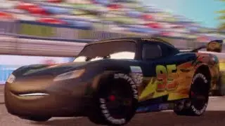 CARS 2 - The Videogame - Carbon Fiber Lightning McQueen Gameplay