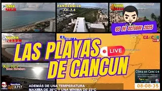 El Clima y las Playas de Cancun En Vivo