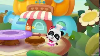 Little Panda's Bake Shop Gameplay - Cooking Game For Kids - Educational Games