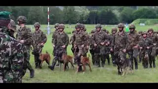 Das Geb Inf Bat 48 &uuml;bernimmt die Fahne
