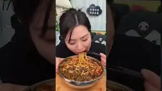 Cold Noodle Bowl Mukbang 🍜❄️ | Refreshing Broth & Toppings 😋 #coldnoodles #ramyan