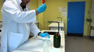 Préparation et utilisation d'une pipette jaugée