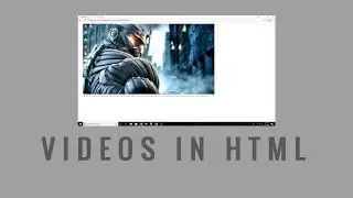 How to import an video file into a HTML website