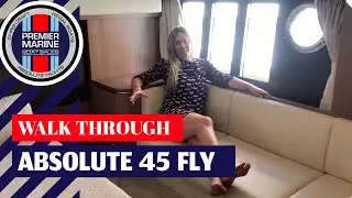 Absolute 45 FLY walkthrough and review for Sale by PREMIER MARINE AUSTRALIA