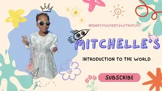 Mitchelle&rsquo;s Official Introduction To The World | Diary Moments With Mimi 