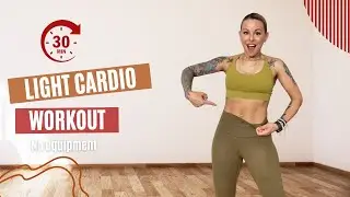 25 Minute Low Impact Cardio Workout | No Jumping Needed